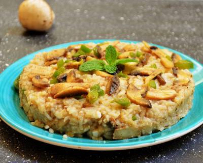 Creamy Mushroom Risotto Recipe