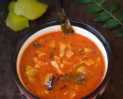 Karnataka Style Orange Peels Curry Recipe