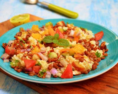 Moroccan Spiced Millet And Lentil Salad Recipe