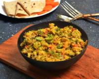 Suran Jo Kheemo Recipe-Sindhi Style Grated Yam Sabzi