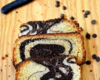 Eggless Marble Cake Recipe