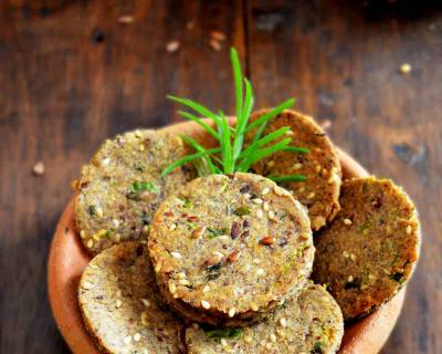 Savory Flax Seed Multigrain Crackers Recipe