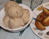 Homemade Chikoo Ice Cream Recipe