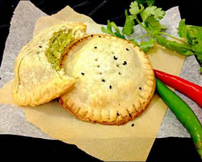 Peas, Corn & Paneer Savory Hand Pies Recipe