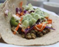 Sweet Potato & Lentil Tacos Recipe With Cranberries