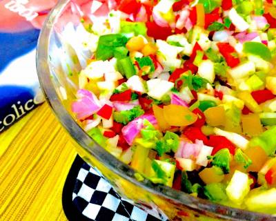 Green Apple, Radish & Pepper Salad Recipe