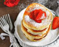 Cottage Cheese Pancake Recipe Stuffed With Chocolate - Russian Syrniki Recipe