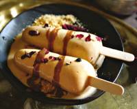 Masala Chai Kulfi Recipe With Bourbon Chocolate Syrup