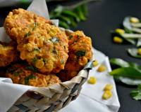 Andhra Style Corn Vada Recipe