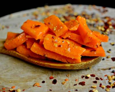 Instant Carrot Pickle Recipe