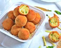 Cheese Balls With Capsicum Recipe