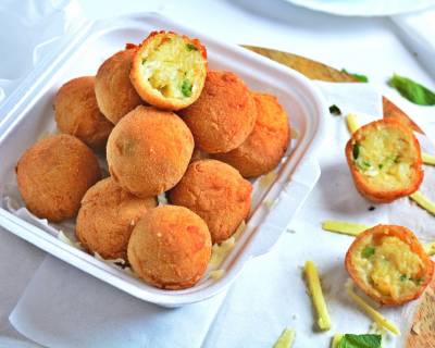 Cheese Balls With Capsicum Recipe