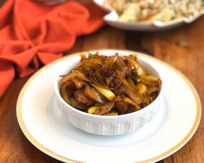 Rajasthani Kande Ki Sabzi Recipe - Onion Sabzi