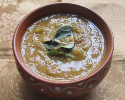 Poosanikai Rasavangi Recipe - Ash Gourd Curry With Dal