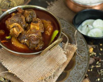 Railway Mutton Curry Recipe 