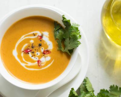 Thai Pumpkin Soup With Red Curry Paste Recipe