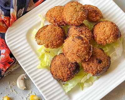 Cheesy Rice Poppers Recipe