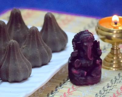 Oreo Paneer Modak Recipe