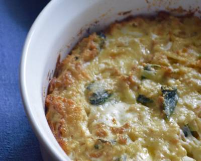 Creamy Spinach And Potato Breakfast Casserole Recipe