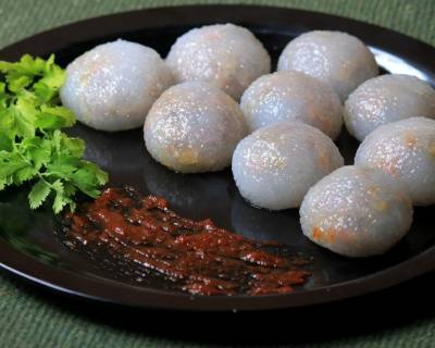 Vegetarian Sago Dumpling Recipe