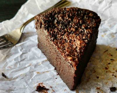 Flourless Chocolate Rum Cake Recipe