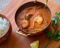 Brinjal Prawns Masala Curry Recipe - Baingan Prawn Masala