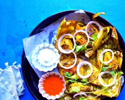 Chicken Cooked in Banana Leaves Recipe