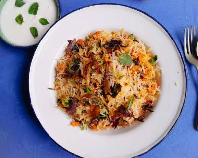 Chicken Keema Biryani Recipe