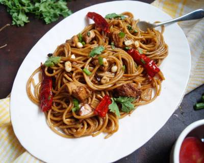 Kung Pao Spaghetti Recipe