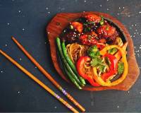 Schezwan Chicken Sizzler Recipe