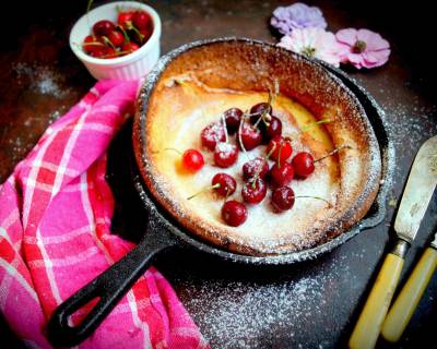 Vanilla Dutch Baby Pancake Recipe