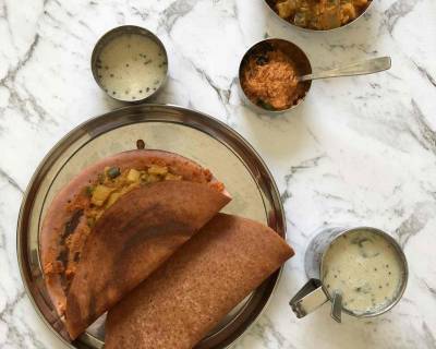 Sagu Masala Dosa Recipe