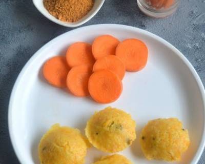 Carrot Idli Recipe 