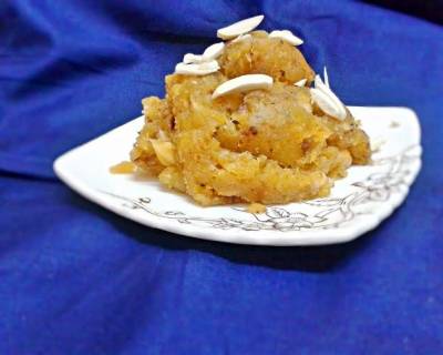 Shakarkandi Ka Halwa Recipe (Sweet Potato Halwa)