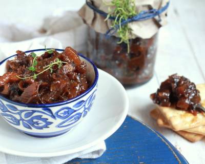 Apple Onion Chutney Recipe