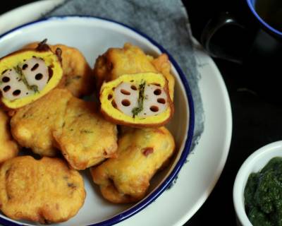 Kamal Kakdi Tikki Recipe - Lotus Stem Fritters