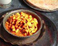 Instant Gor Kairi Lonche Recipe - Sweet Raw Mango Pickle