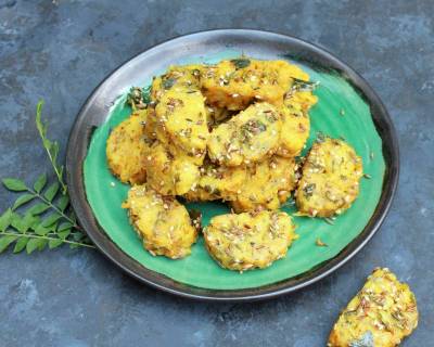 Gujarati Mooli Bajra Muthia Recipe - Radish And Bajra-Besan Dmplings