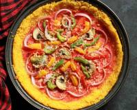 Polenta Pizza With Vegetables Recipe