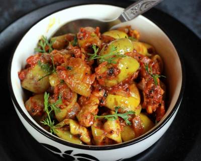 पंजाबी स्टाइल टिंडा सब्ज़ी रेसिपी - Punjabi Style Tinda Sabzi Recipe