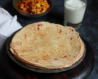 Sweet Dashami Recipe (Maharashtrian Flatbread Made With Wheat Flour & Sugarcane Juice)