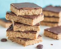 Peanut Butter Cookie Bars Recipe-Healthy snack for kids