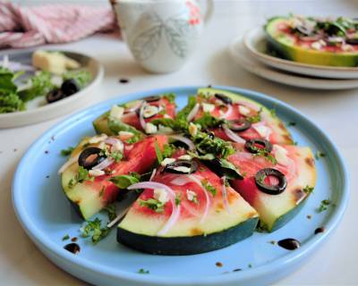 Watermelon Pizza Recipe