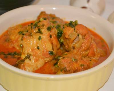 Kerala Chicken Curry Recipe - Nadan Kozhi Curry