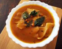 Appalam Vathal Kuzhambu Recipe (Spicy and Tangy Papad Curry)