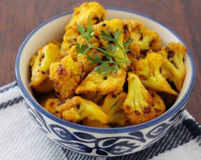 Banarasi Gobhi Ki Sabzi Recipe -Cauliflower Cooked With Nigella