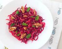 Beet Carrot and Apple Salad in Orange Mustard Vinaigrette Recipe