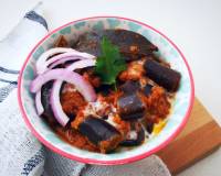 Vegan Baingan Makhani Recipe (Eggplant In Rich Coconut Gravy)