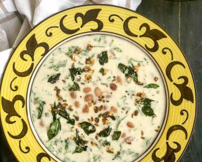 Boiled Peanut Raita Recipe 