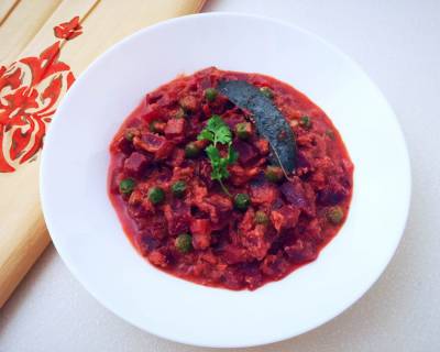 Chettinad Beetroot Kurma Recipe